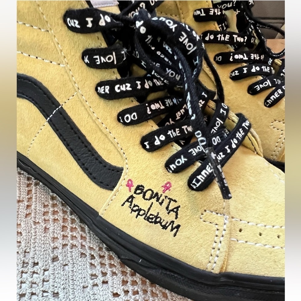 VANS Bonita Applebum Suede High Top Sneakers, Women’s 7.0 Men’s 5.5 like new - Picture 5 of 10